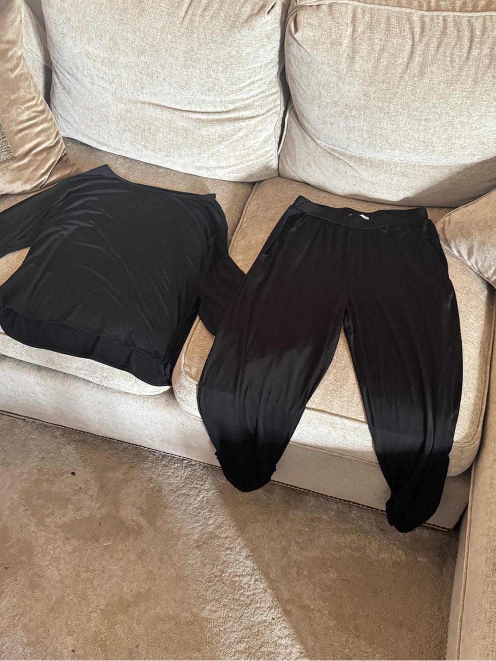 Ripley Rader Women's Black Relaxed Track Jogger Pants